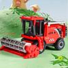 Tractor Toy Simulation Farm Harvester Toy Harvester Engineering Inertia Car Toy  Children