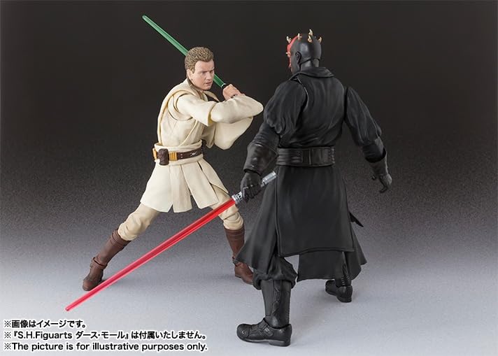 TAMASHII NATIONS STAR Die dunkle Bedrohung Kenobi 155 mm bemalte bewegliche Figur SHFiguarts WARS Obi-Wan (Folge I) (Wiederverkaufsversion) Ca.. PVC&ABS