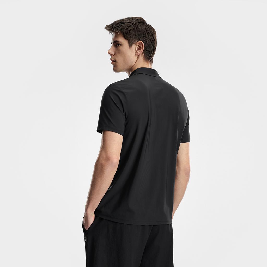Fila Fitness Series Classic Simple Sports Training Casual Versatile Short Sleeve Polo Shirt Men Tops A51M621110FBK