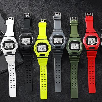 Uomo Donna Orologi Sportivi Multifunzione Militare Orologio Digitale Impermeabile Outdoor Fitness Orologio da Polso