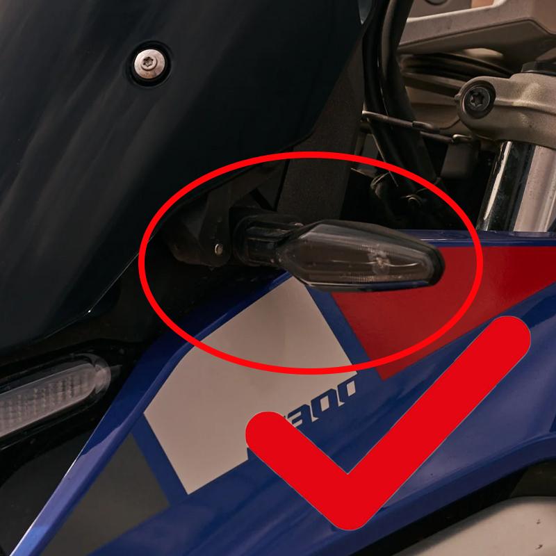 For BMW GS 1200GS LC Adventure R NineT R 1200 GS R1250GS ADV F700GS F800GS F650GSMotorcycle Turn Signal Light Shields Lamp guard