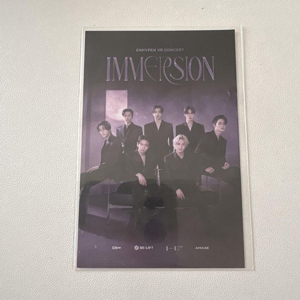 [USED] enhypen vr sunghoon rare trading card