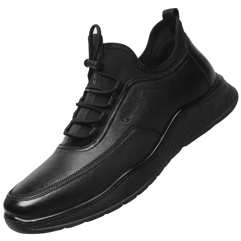 Qiangren Men s Breathable Leather Casual Shoes JD73097 47