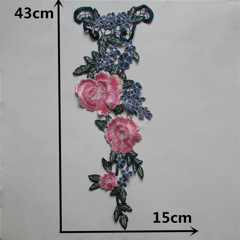 

Embroidery Water-Soluble Lace, Lace Collar, Clothing Accessories Water-Soluble Lace Diy Style 417 (1 piece)