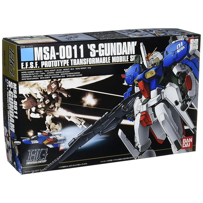 

HGUC 1/144 MSA-0011 S Gundam (Gundam Sentinel)