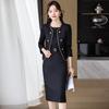 Tluoman Elegant Professional Suit Dress Set