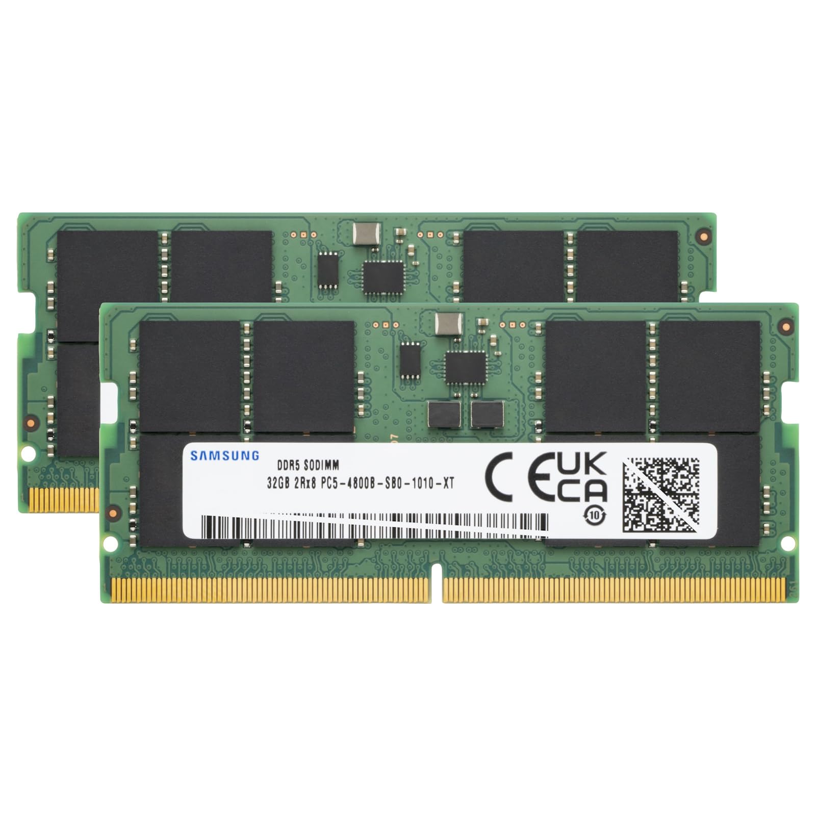 

Princeton Laptop Genuine Samsung 32GB x 64GB DDR5 4800MHz Memory, 2, PC5-38400 SO-DIMM 262-pin 1.1v (HBN4800S-32GX2)
