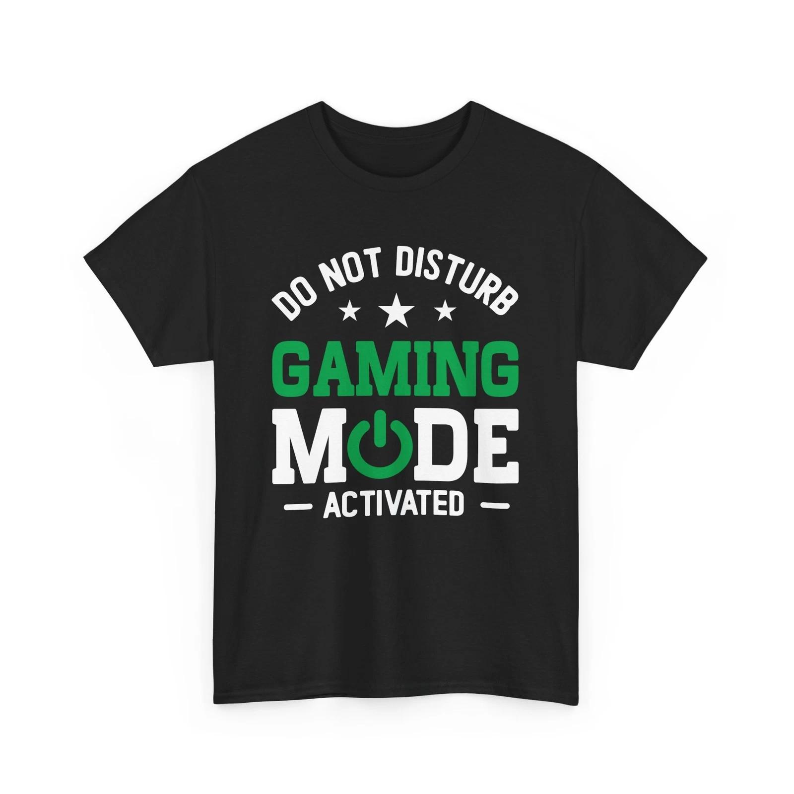 Gaming Mode activated T-Shirt | Retro Gaming Tee | Fun Video Game Shirt XL