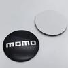 4pcs 56mm 60mm 65mm MOMO Logo Emblem Car Stickers Accessories for Car Wheel Center Caps Badge Wheels Hub Lid Rim Hubcaps Cover