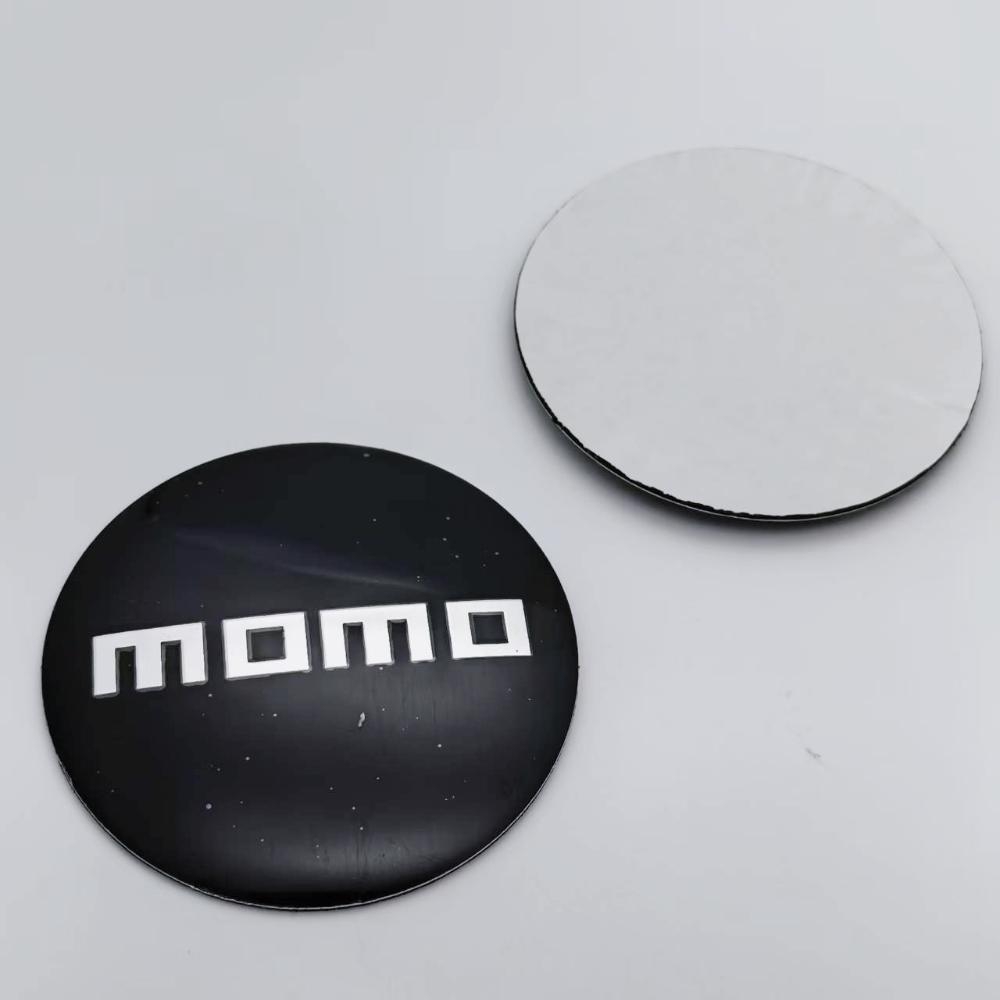 4pcs 56mm 60mm 65mm MOMO Logo Emblem Car Stickers Accessories for Car Wheel Center Caps Badge Wheels Hub Lid Rim Hubcaps Cover