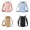 With Phone Pocket Water Bottle Holder Pouch Bottle Carrier Bag  Unisex