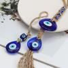 Eye Bead Handmade Crafts Evil Eye Pendant Wall Hanging Evil Eye Beads Keychain Evil Eye Keyring