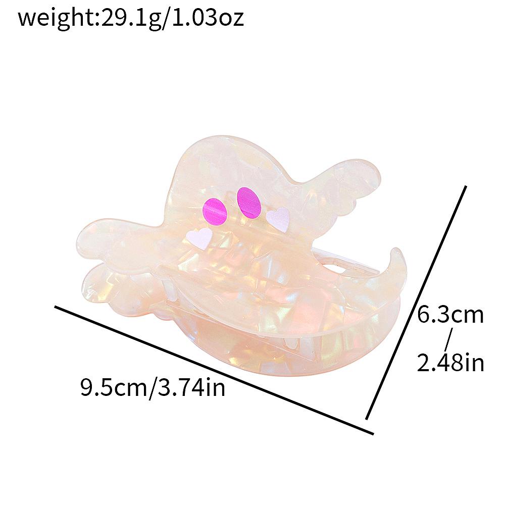 1pc/4pcs Colorful Cute Simple Sweet Ghost Hair Clip Fashionable Versatile Hair Accessories Hair Grips Hair Decorations