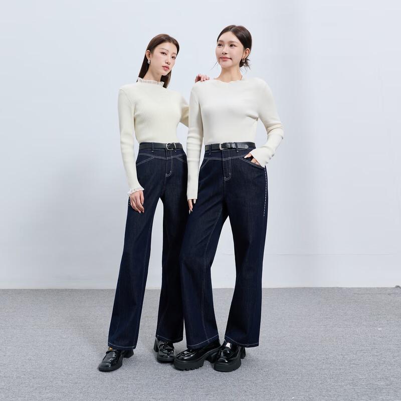 

Sancai Women s Plus Size High-Waist Straight-Leg Trousers 3XL 175/88B