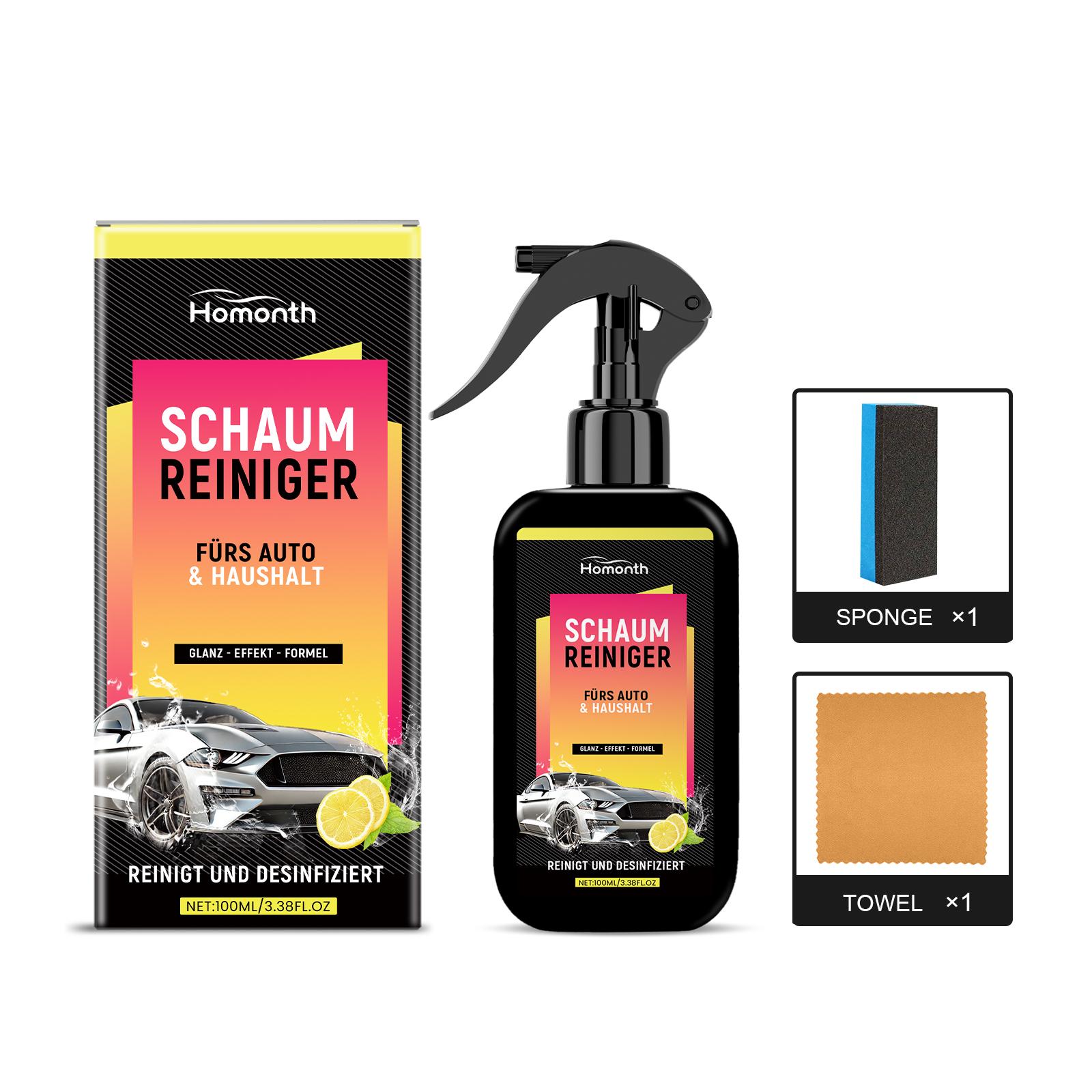 

Homonth Car Cleaning Spray for Removing Surface Dust and Dirt, Cleaning Care, Refurbishment Maintenance, 1 set