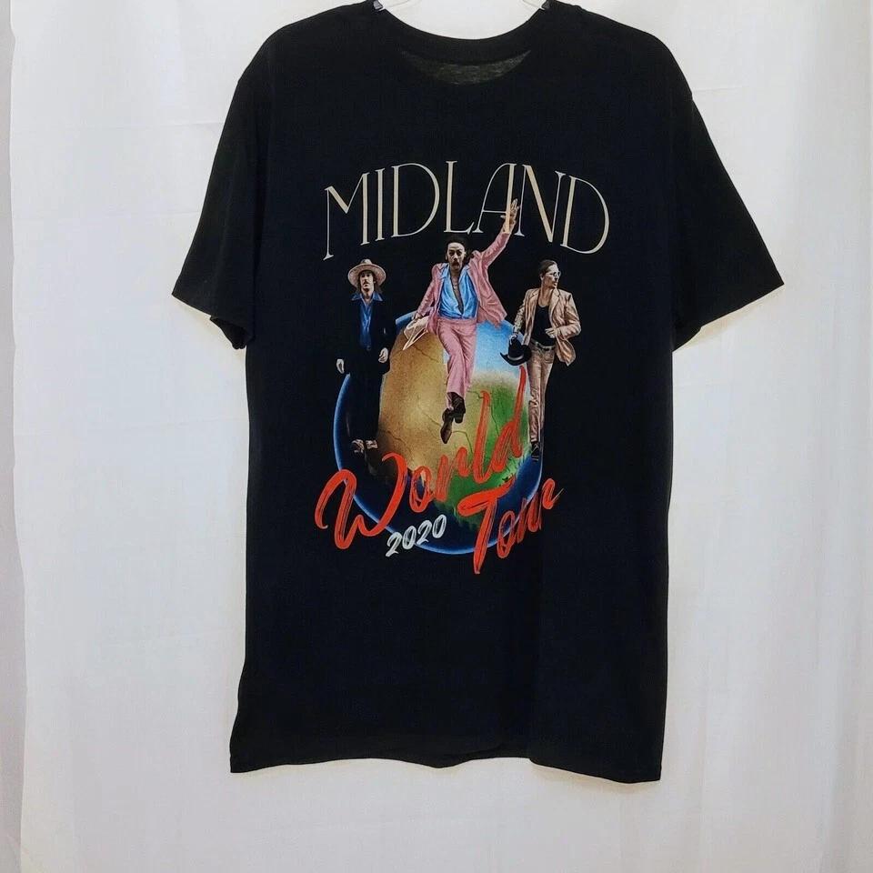 

Midland Band World Tour Adult Unisex T-Shirt Full Size UU974 3XL