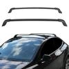 Hot Selling Black Heavy Load Aluminum Roof Cross Bars 50kg Bearing Capacity With 12 Months Warranty Auto Accessories