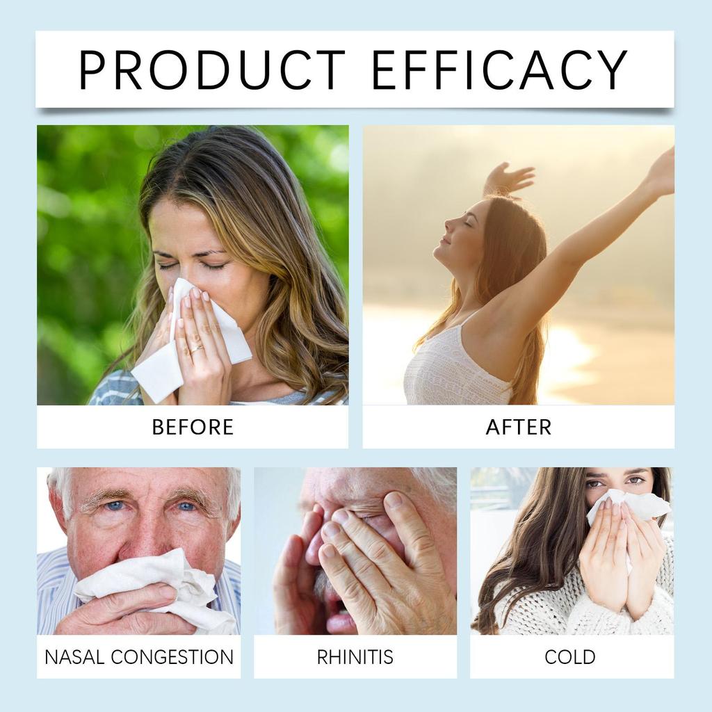 South Moon Kräuter-Linderungs-Inhalator Tägliche Reinigung Nasenbeschwerden Sanft Nährend Erfrischend Beruhigend Nase