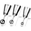 Stainless Steel Cookie Scoop Small Medium Large Cookie Scooper for Melon Ball Cookie Dough Baking Multipurpose Ice Cream Scoops