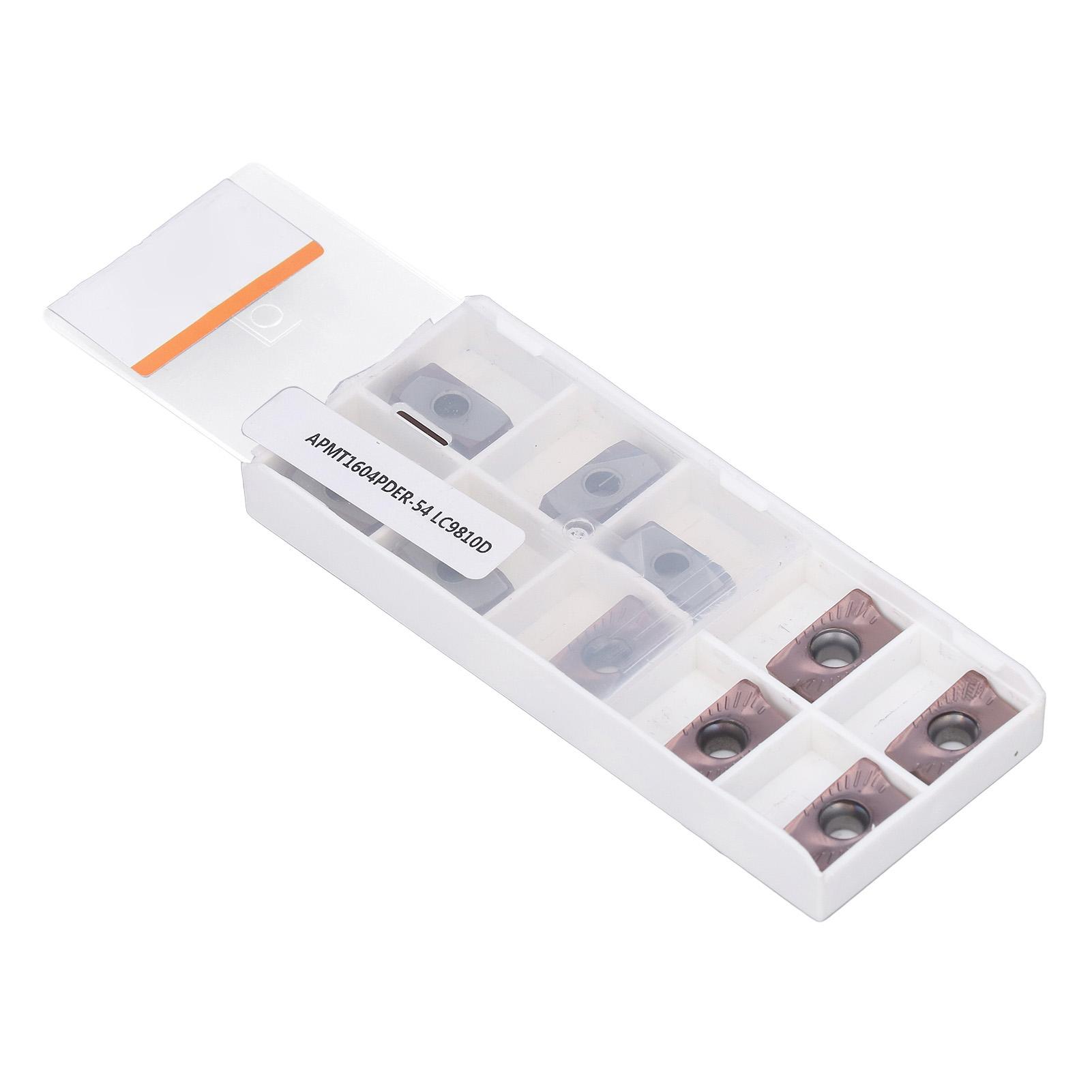 

10 шт. Фрезерні пластини з ЧПК Змінні токарні пластини Твердосплавні фінішні пластини з ЧПК