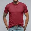 Men's Short Sleeve T Shirts Fit Soft Athletic T-shirt Moisture Wicking Casual Tee Tops Crew Neck Solid Summer Breathable Lightweight T-shirts for Men