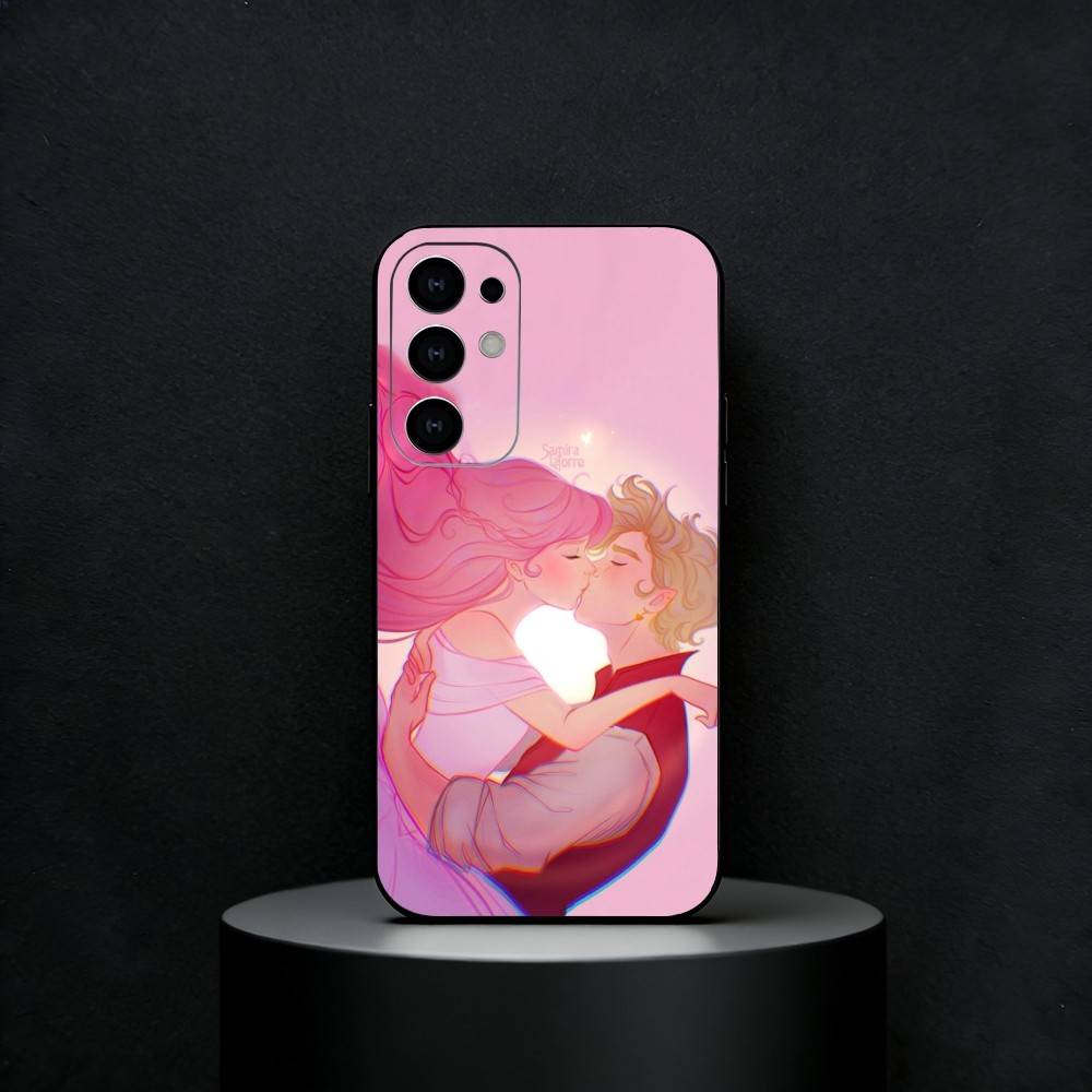 Once Upon a Broken Heart Phone Case For Samsung S25,24,23,22,30,21,10,9,Ultra,Plus,FE 5G Black Soft Case