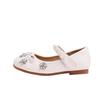 2026 New Girls' Leather Shoes, Korean Style with Soft Sole and Bow, Perfect for Princess and Performance Wear.