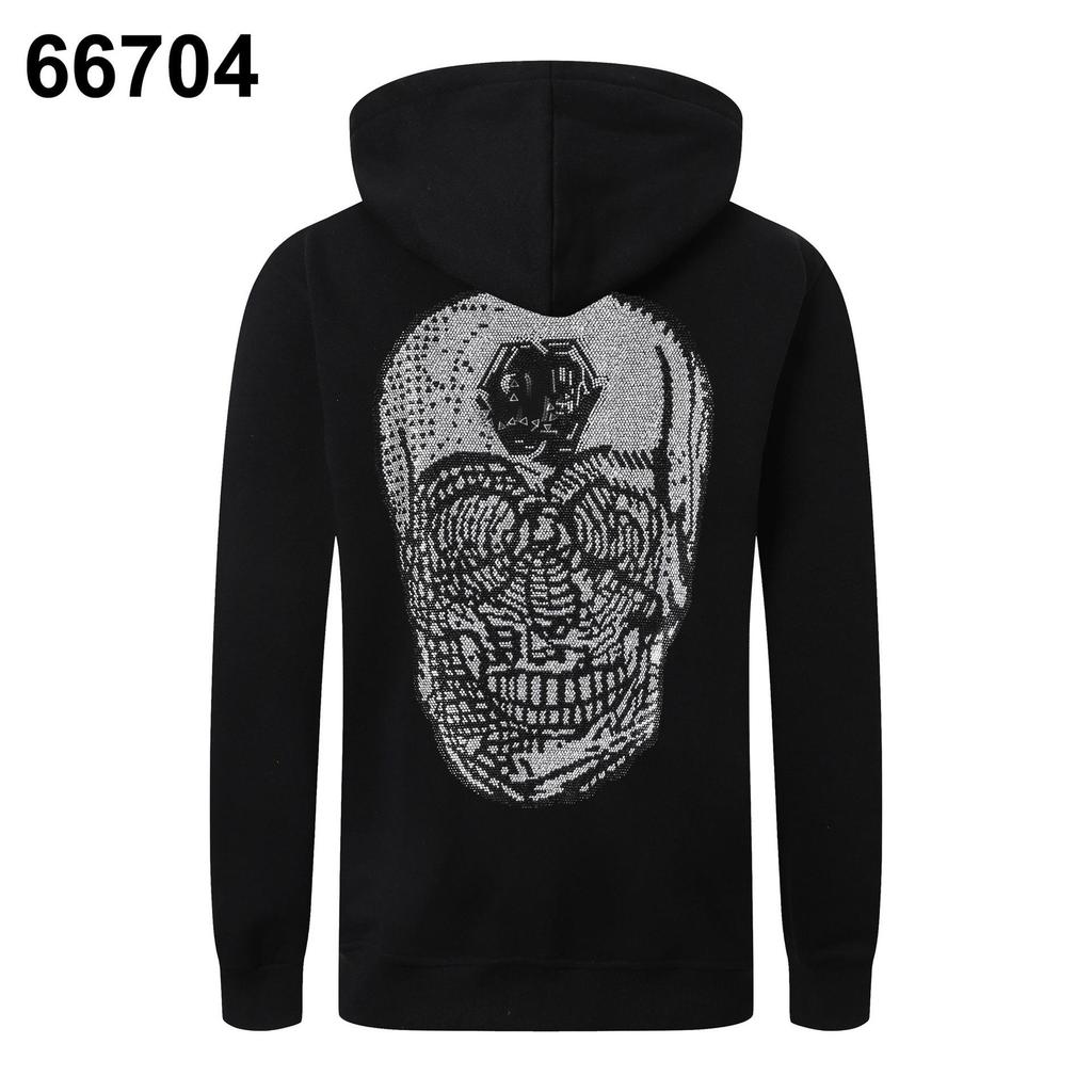 Philipp Plein European & American Street Fashion Skull Zipper Men's Jacket