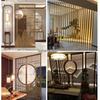 Antique-Style Solid Wood Carved Doors & Windows with Floral Grille and Chinese Gauze Painting Screen