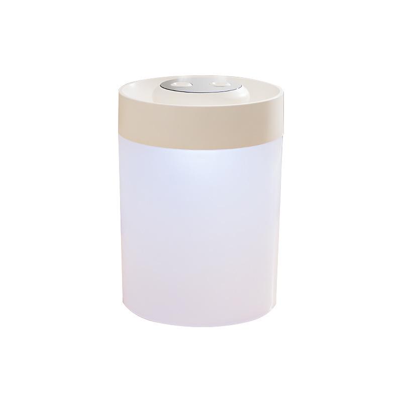 Transparent Round High-Capacity Silent Desktop Humidifier