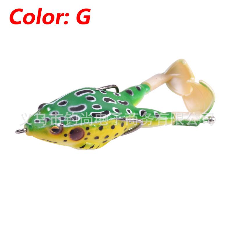 Thunder Frog Double-Legged Rotating Propeller Soft Lure, 9cm/13.5g, for Bass & Carp Fishing.