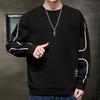 Herren S Lockerer Schnitt Lässiger Trendiger Kapuzenfreier Pullover Große Größen