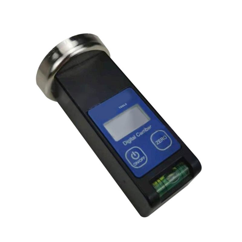 Digitaler Sturz- und Spureinstellwerkzeug Magnetische Basis Präzisions-LCD-Display Radspurwerkzeug Universelles Nachlauf- und Sturzmessgerät
