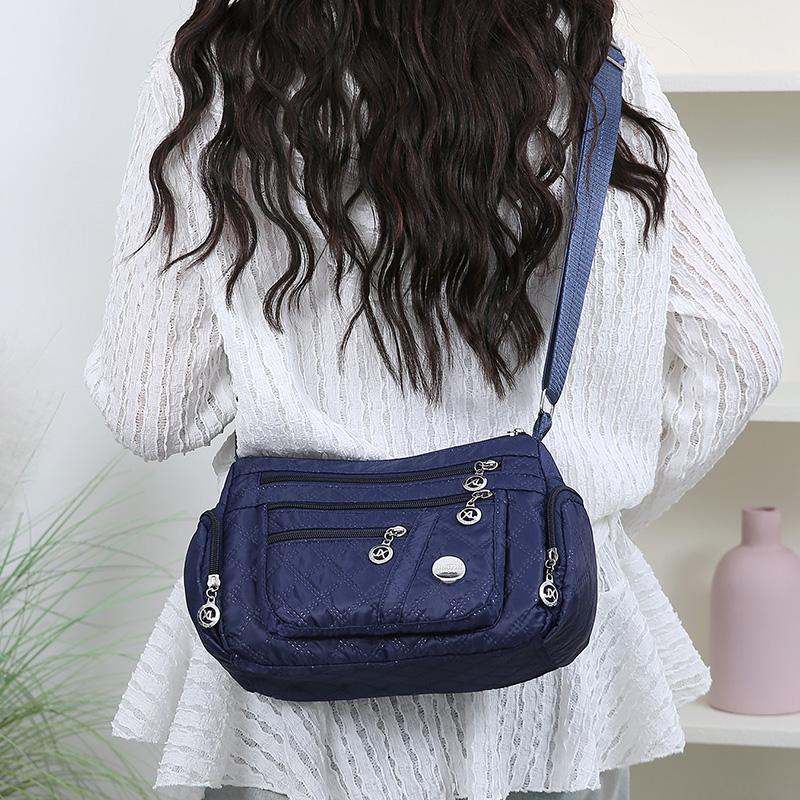 Femei Geantă Nailon Impermeabilă Genți Messenger pentru Doamnă Crossbody Capacitate Mare Călătorie Geantă de Umăr Genți de Mână Casual Calitate Înaltă