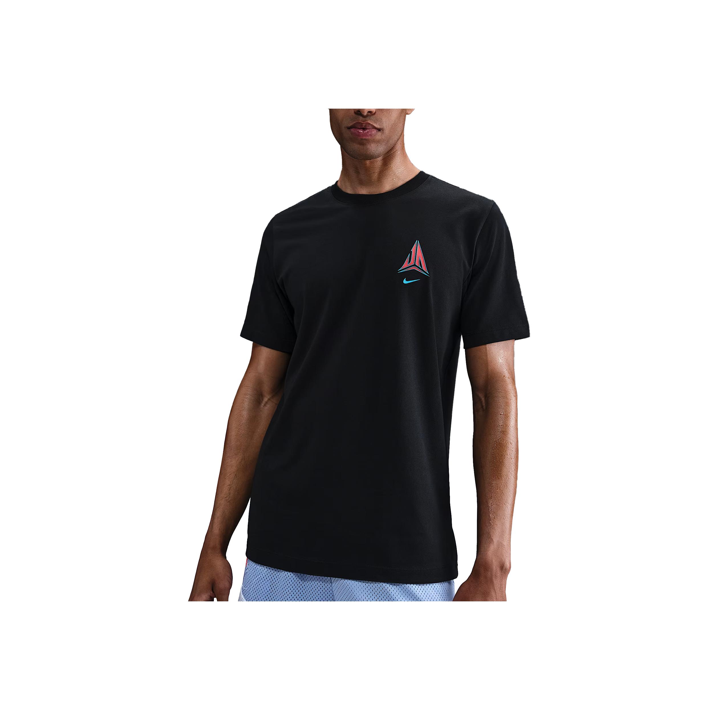

Nike Ja Morant Comfortable Soft Knit Fashion Short Sleeve T-Shirt Men Tops Black HV1691-010 XL