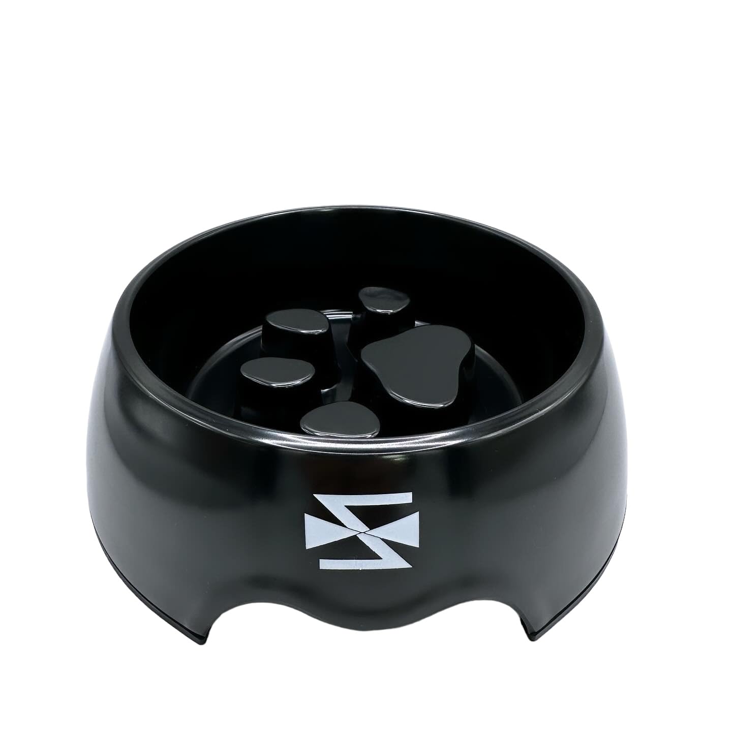 

Fast eating prevention food pet food uneven paw small medium sized large dog [SENFINITY] tableware, plate, bowl, bowl, bowl, pads, cool, black, dog,