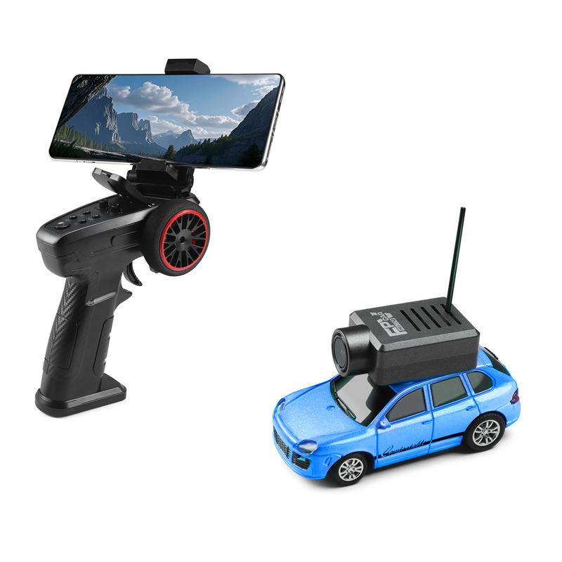 1 Set 1:64 Scale 4Wd Hd Camera First Person View 2.4G Remote Control With A Gyroscope Racing Toys Mini Fpv App Control Car