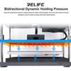 Tavolo a Pressione a Doppia Temperatura RELIFE LS5 SE per Riparazione Cellulari Telaio Riscaldante Cover Posteriore/Strumento di Rinforzo per Pressatura a Caldo Schermo