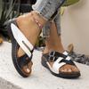 New Summer Shoes Sandals Women Non-Slip Shoes for Women Slides Women Shoe Wedge Shoes Woman Plus Size Footwear Female Slipper