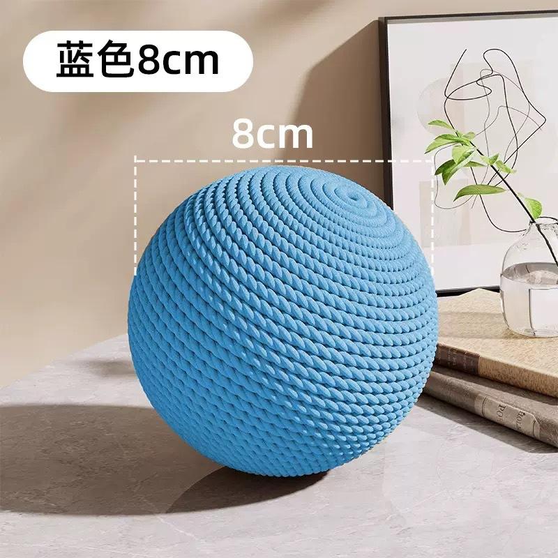 Cat Toy Ball, Interactive Natural Cat Scratching Balls Sisal Cat Ball Toy for Kittens Pet Enrichment Training Play Indoor Fun