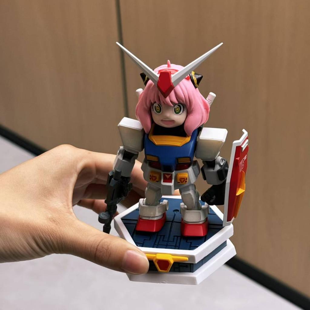 SPY×FAMILY Anya Forger as Robot Anime Action Figure Toys 13CM