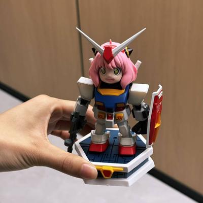 SPY×FAMILY Anya Forger As Robot Anime Action Figure Toys 13CM