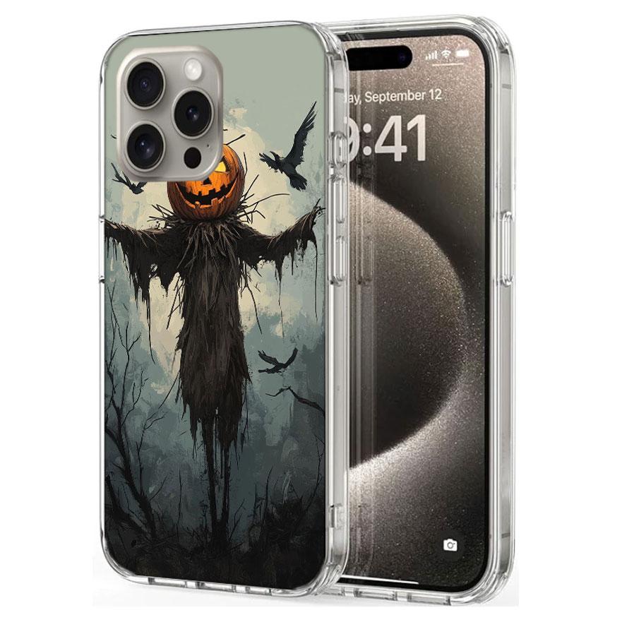 Halloween Pumpkin Man Is Here Cases Phone Case For Iphone 17E 16E 17 Air 16 Pro Max 15 Pro 14 Plus 11 13 12 Mini Cover Cases Com