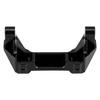 Upgrade Accessory Metal Rear Bumper Mount for Traxxas TRX 4 1 10 RC Crawler Car (Black)