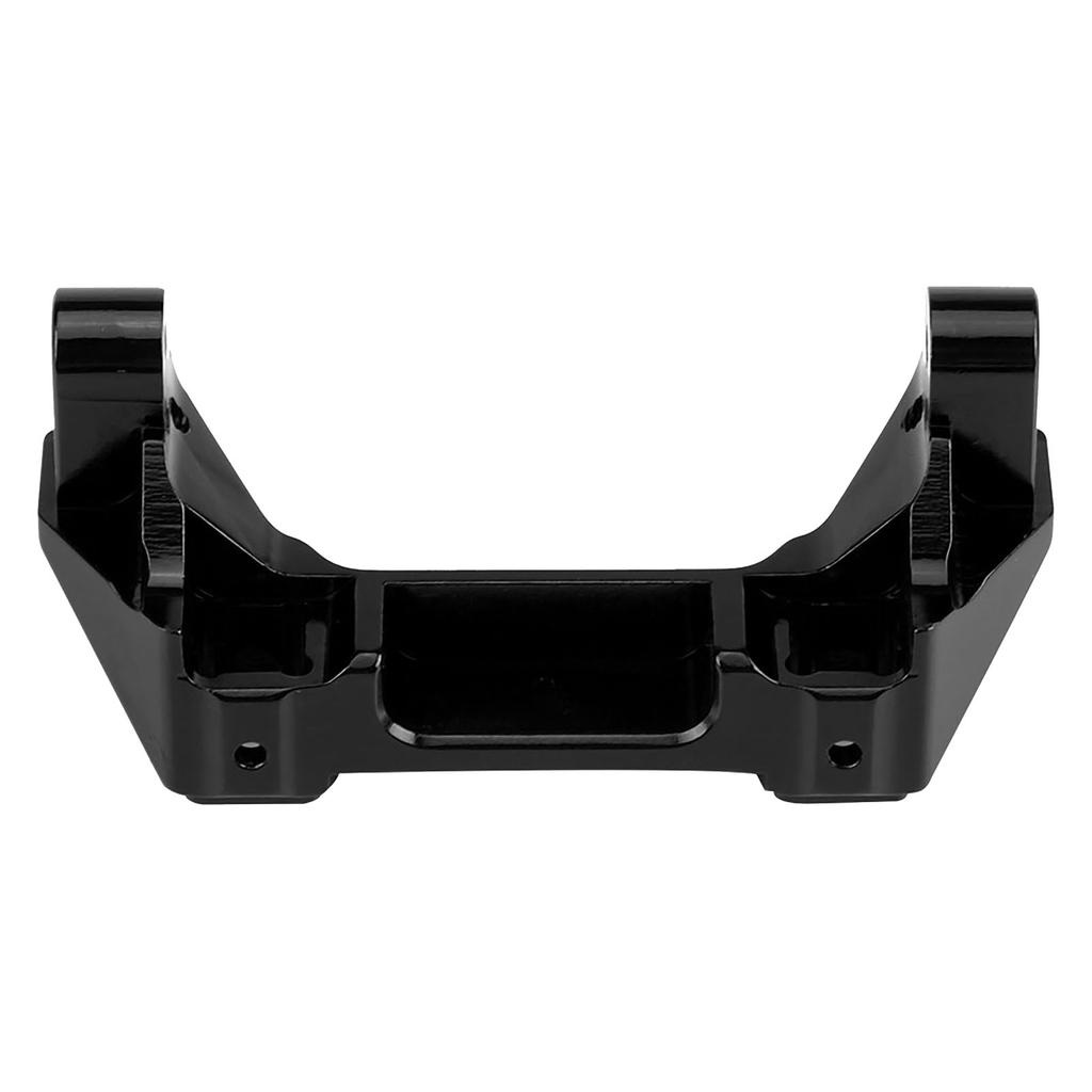 Upgrade Accessory Metal Rear Bumper Mount for Traxxas TRX 4 1 10 RC Crawler Car (Black)