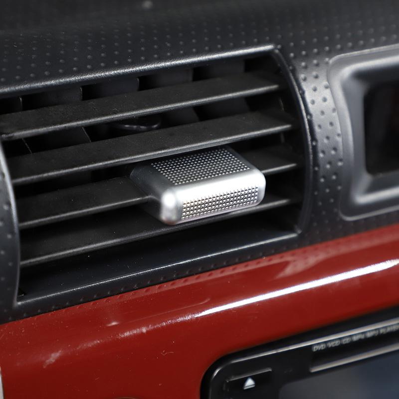 For Toyota FJ Cruiser 2007- ABS Air Conditioning Vent Adjustment Cover Decorative Sticker Interior Modification Accessories