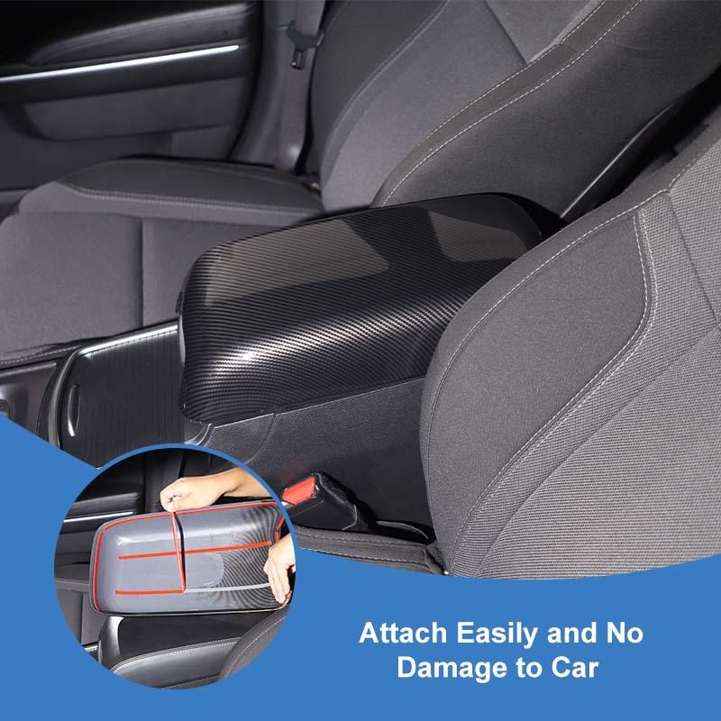 ABS Armrest Box Decorative Panel Decoration Cover Sticker For Dodge Charger 2011 Up For Chrysler 300C 2011 Up Car Interior Accessories