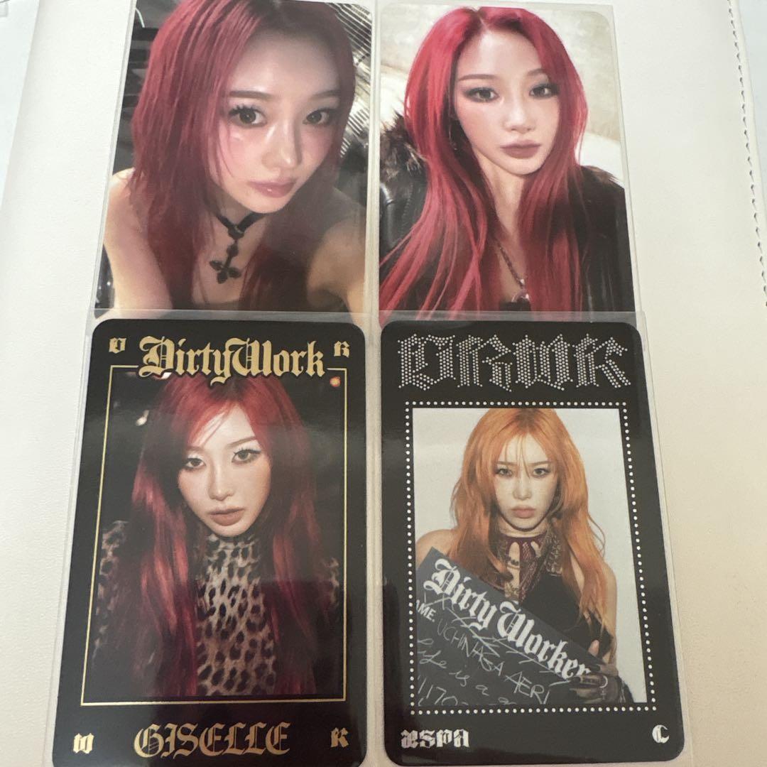 

[Б/У] Джизель коллекционная карточка грязная работа рантре