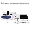 Multifunctional UPS Power Supply 13200mAh Large Capacity for Routers Cameras Tablets Support Charging Two Devices