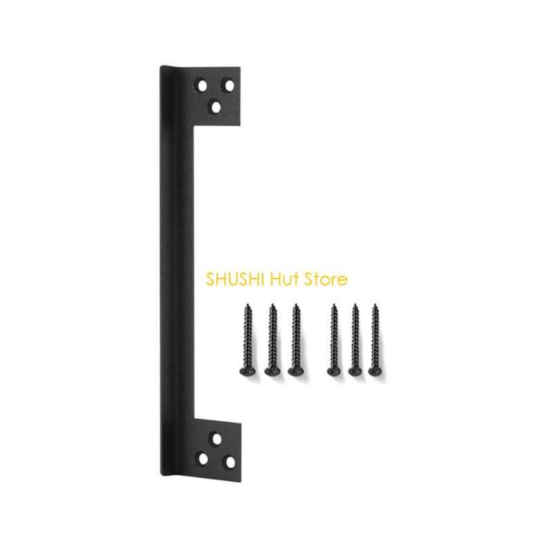

Versatile L Shaped Protector Door Latchs Shield Stainless for Various Door Types D57B